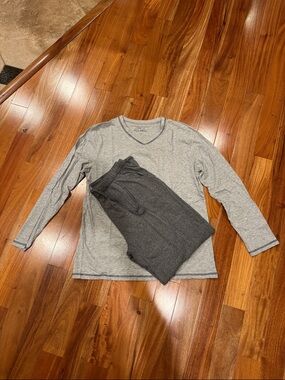 Gray Long Sleeve Lounge Set - United Polaris - S/M